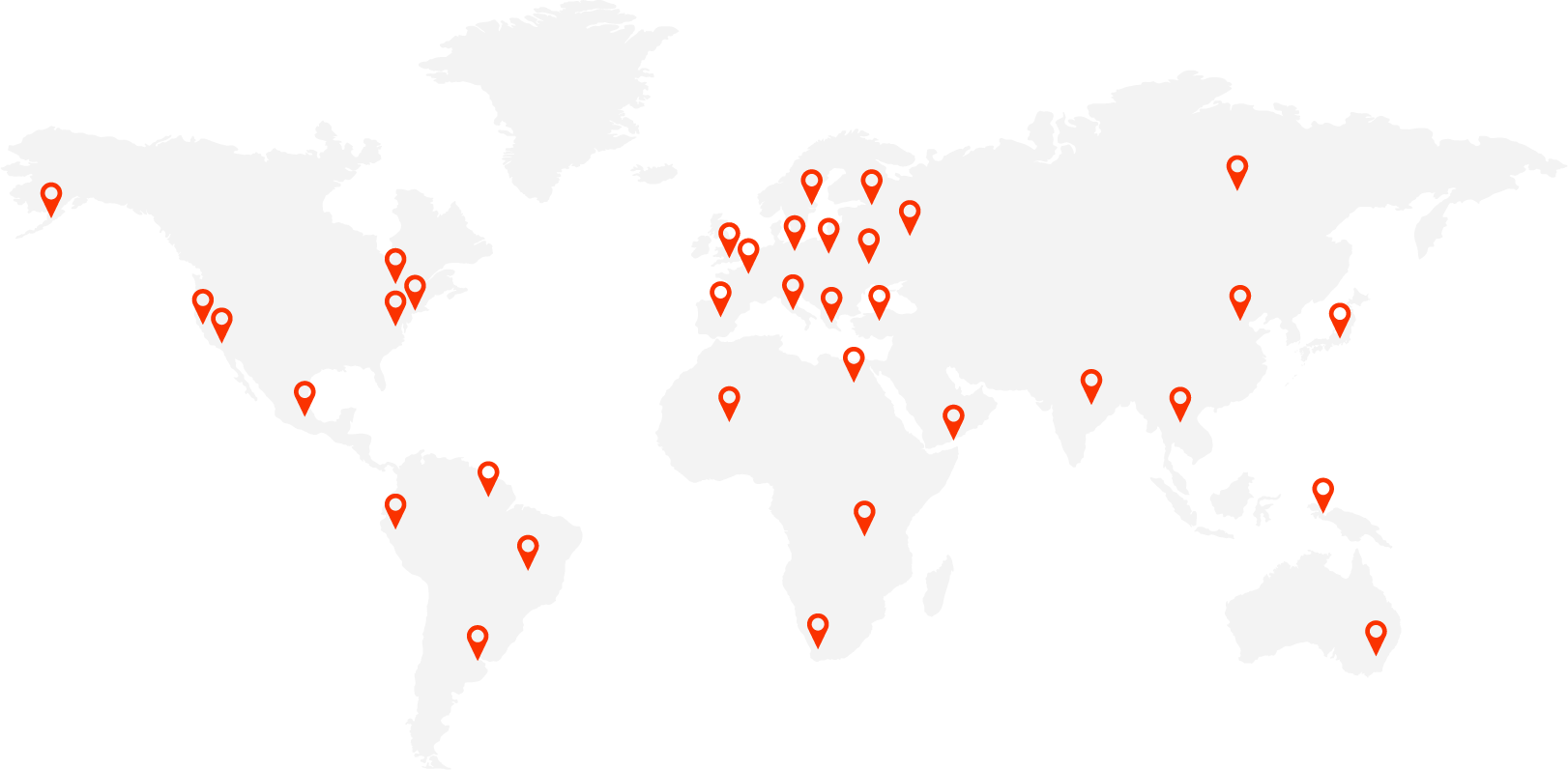 Worldwide locations